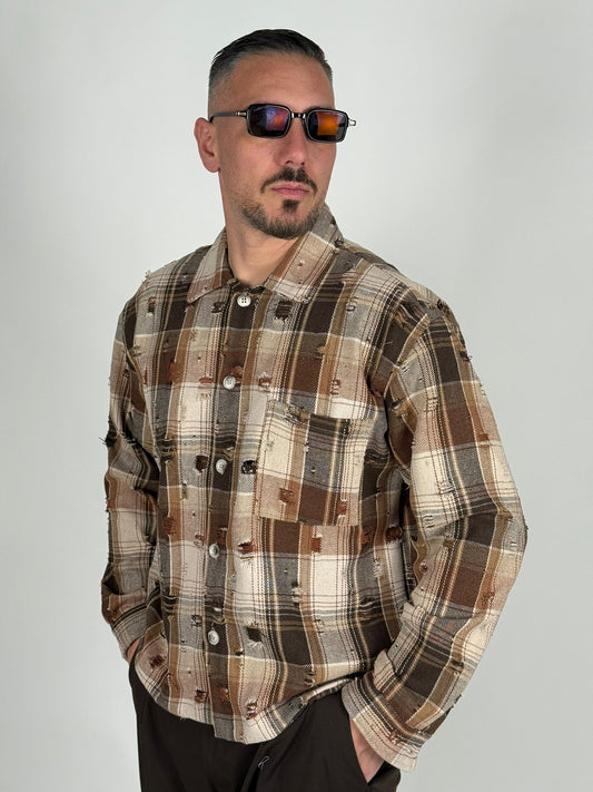 Overshirt Cropped Indian