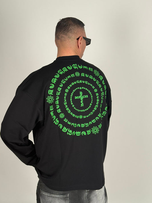 T-Shirt Con Logo Verde