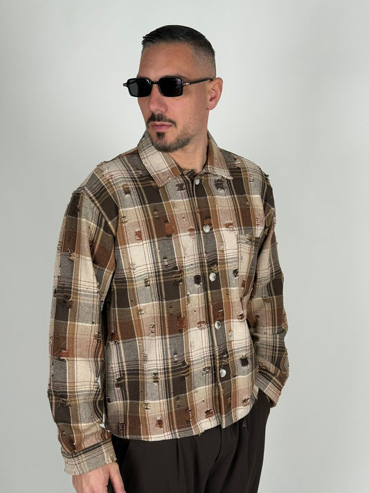 Overshirt Cropped Indian