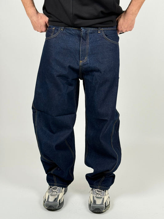 Ballon Denim Contrast