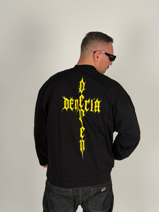T-Shirt Con Logo Giallo