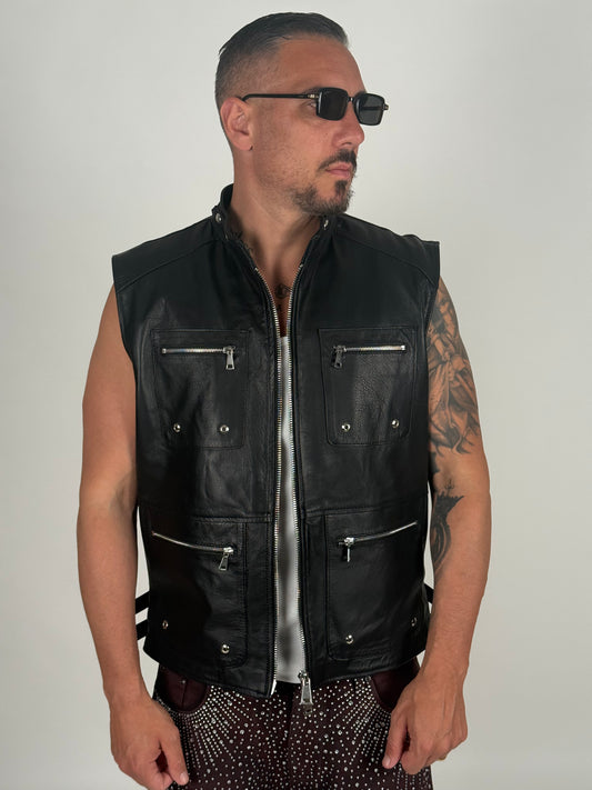 Gilet Pelle