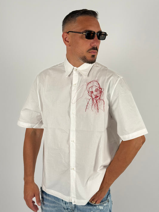 Camicia Ricamo Donna